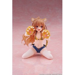 Toradora! Cute Taiga Aisaka PVC Desktop Figure (Tiger Costume Swimwear Ver.) 13cm