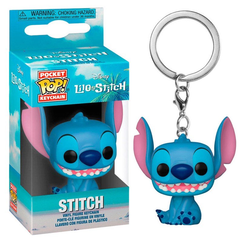 Disney Lilo & Stitch Figurine Keychain Funko POP! Stitch | 889698556194