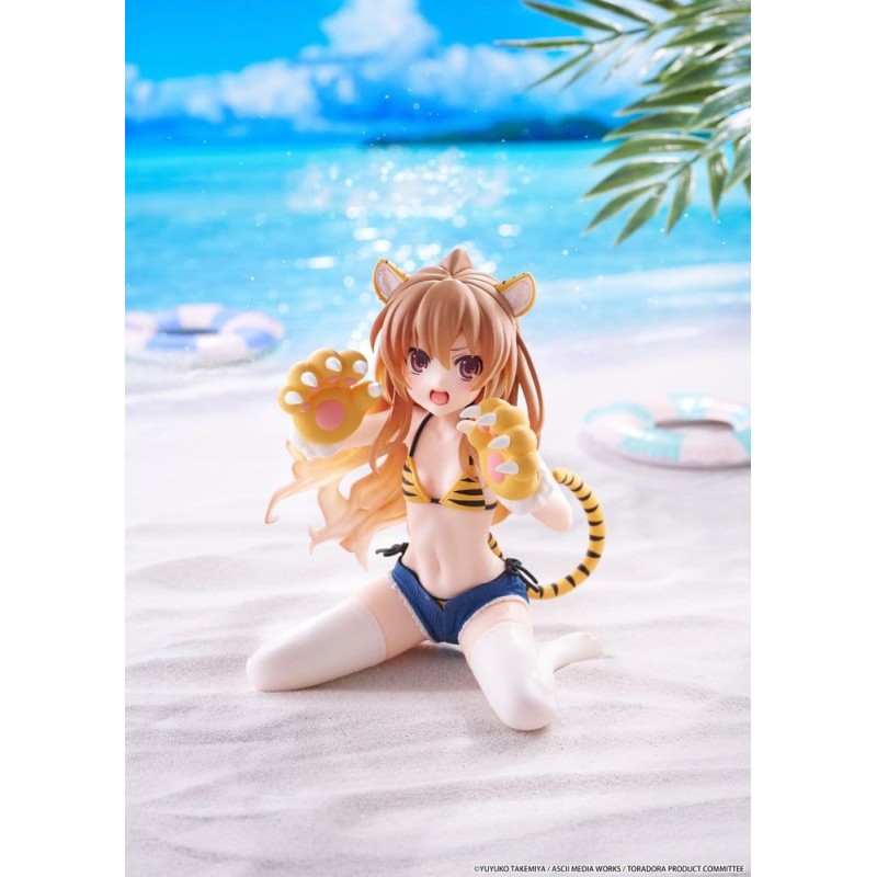 Toradora! figurine PVC Desktop Cute Taiga Aisaka (Tiger Costume Swimwear Ver.) 13 cm