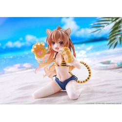 Toradora! Schattige Taiga Aisaka PVC Desktop Figuur (Tiger Costume Swimwear Ver.) 13cm