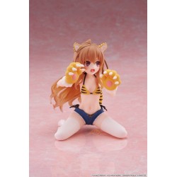 Toradora! Schattige Taiga Aisaka PVC Desktop Figuur (Tiger Costume Swimwear Ver.) 13cm