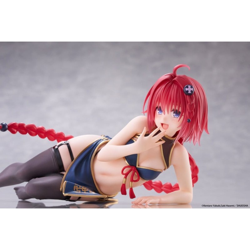 To Love-Ru Darkness figurine PVC Desktop Cute Mea Kurosaki (Chinese Dress Ver.) 13 cm