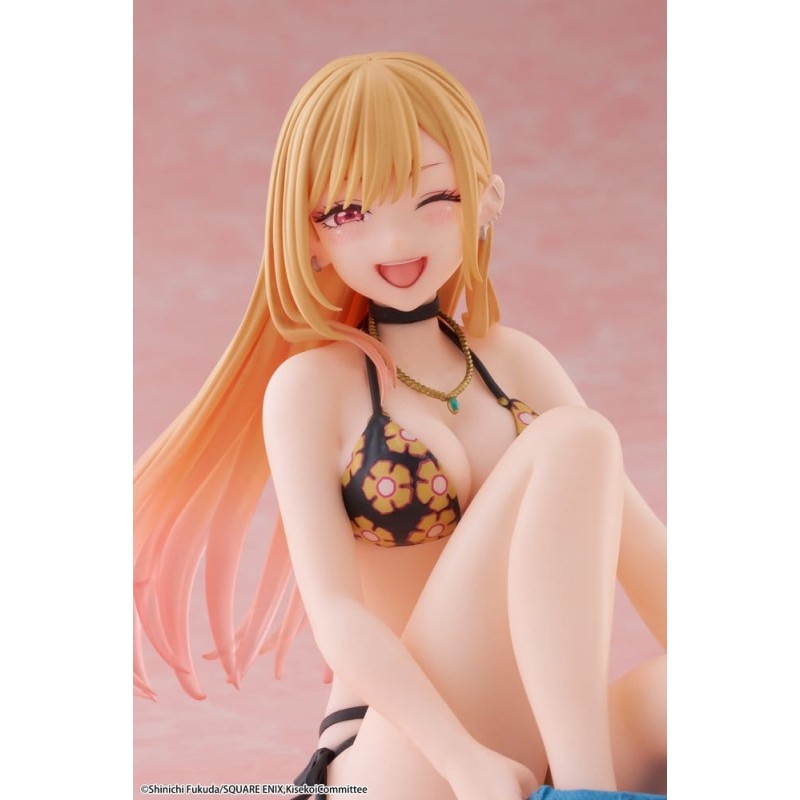 My Dress-Up Darling figurine PVC Desktop Cute Marin Kitagawa (Measured Swimsuit Ver.) Reissue 13 cm