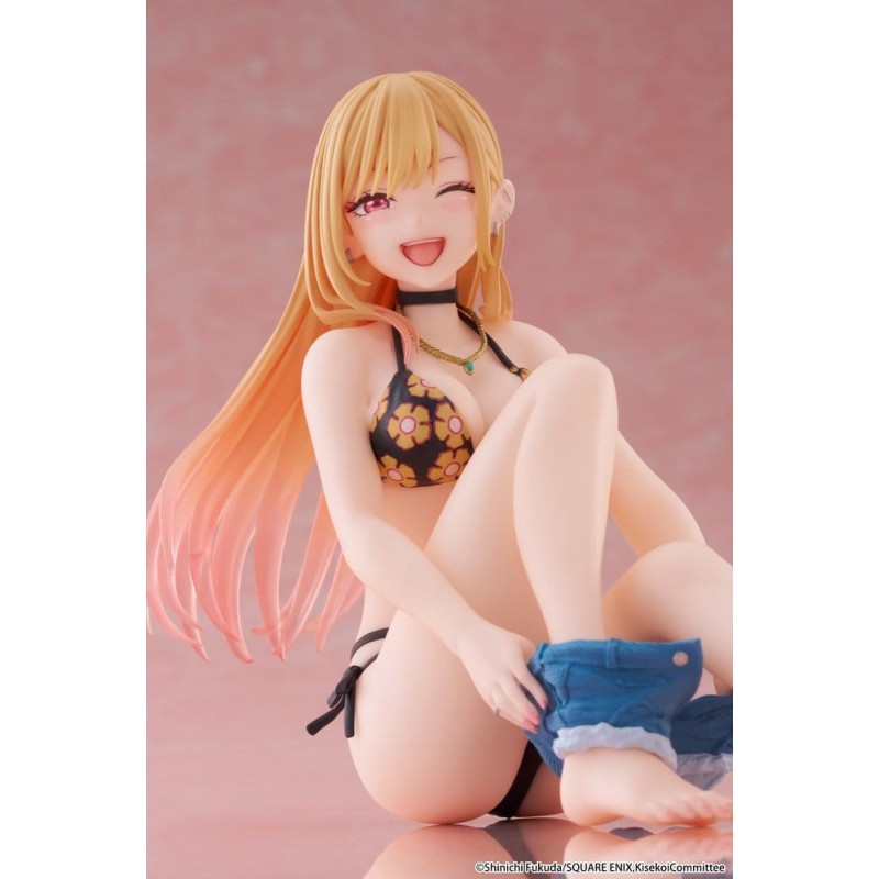 My Dress-Up Darling Figurine PVC Desktop Cute Sailor Kitagawa (Measured Swimsuit Ver.) Reissue 13 cm