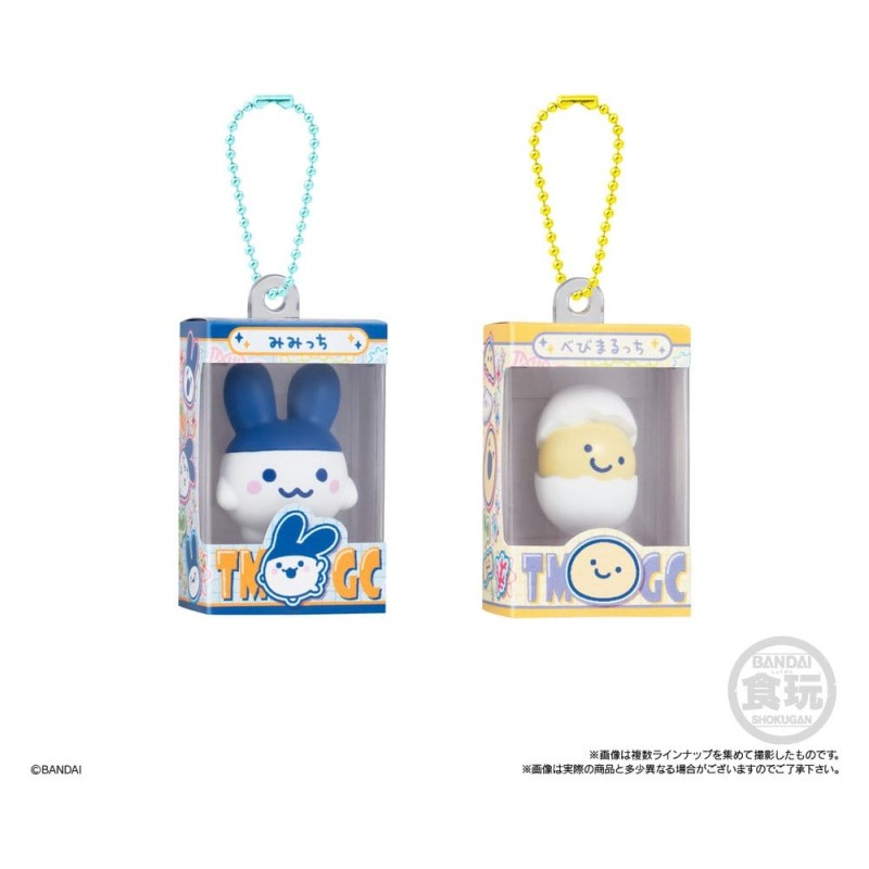 Tamagotchi Shokugan Box Mini Keychain Wave 5 Blind Box 4 cm Display (12)