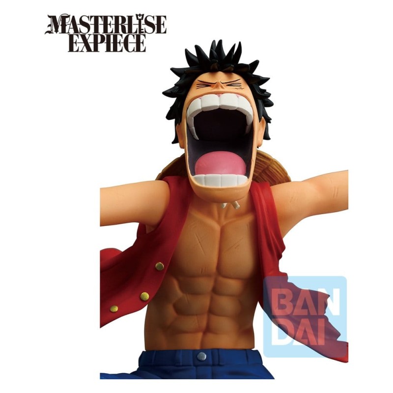 One Piece Playing Love Song in the Sky Ichibansho Masterlise Expiece PVC Figure Monkey D. Luffy 19 cm