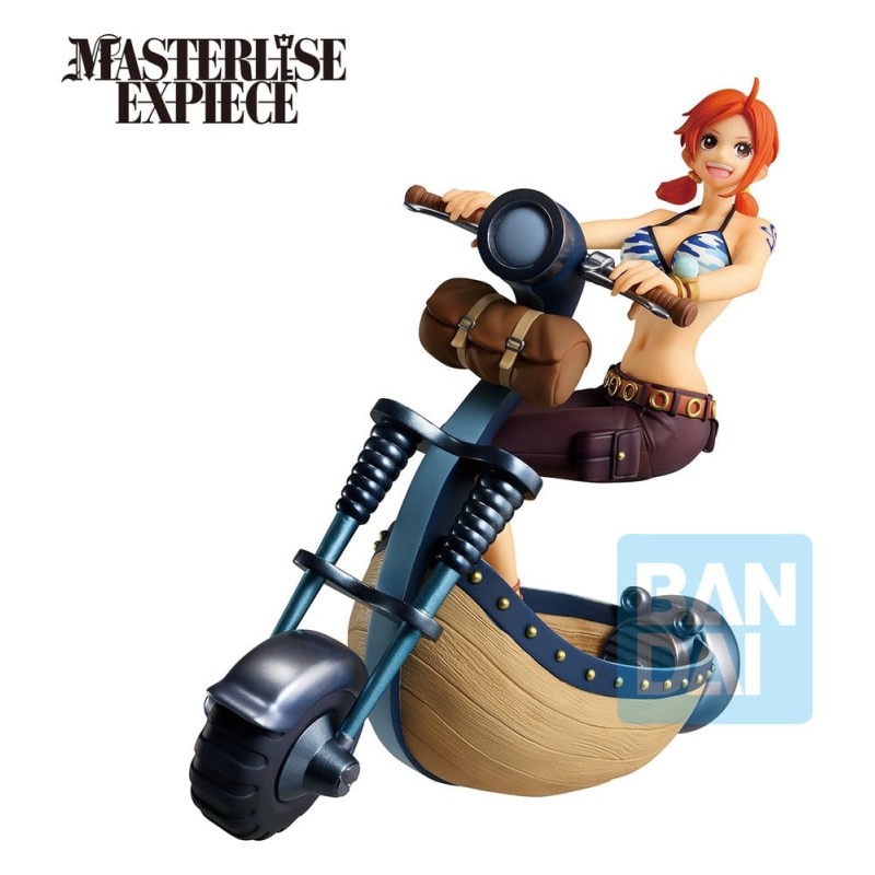 One Piece Playing Love Song in the Sky Ichibansho Masterlise Expiece figurine PVC Nami 18 cm