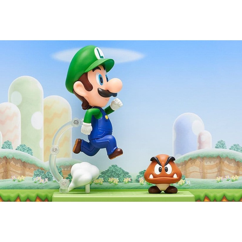 Super Mario Nendoroid Luigi Figuur 10cm