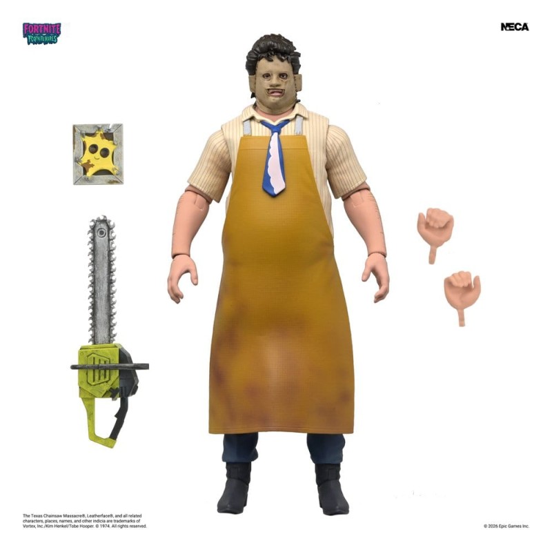 Fortnite/Texas kettingzaagmassacre Fortnitemares Leatherface figuur 18cm