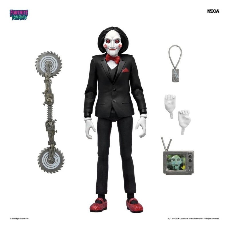 Fortnite/SAW Fortnitemares Billy de Marionet figuur 18 cm