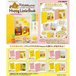 Rilakkuma Mini Figurines Happy Little Book Blind Box Display (6)