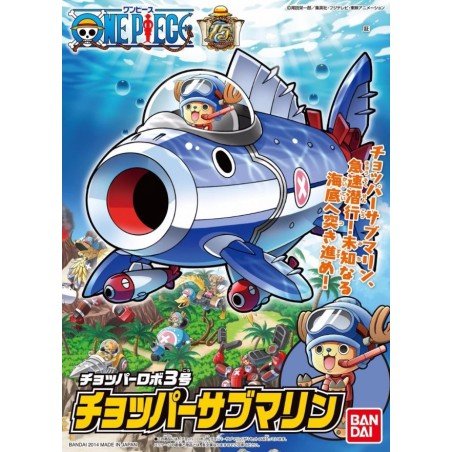 One Piece - Bandai Model Kit - Chopper Robot 3 - Chopper Submarine | 4573102580009