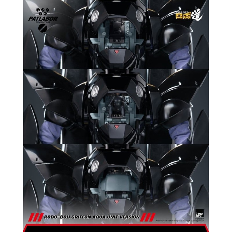 Mobile Police Patlabor Robo-Dou Action Figure 1/35 Griffon Aqua Unit Version 25 cm