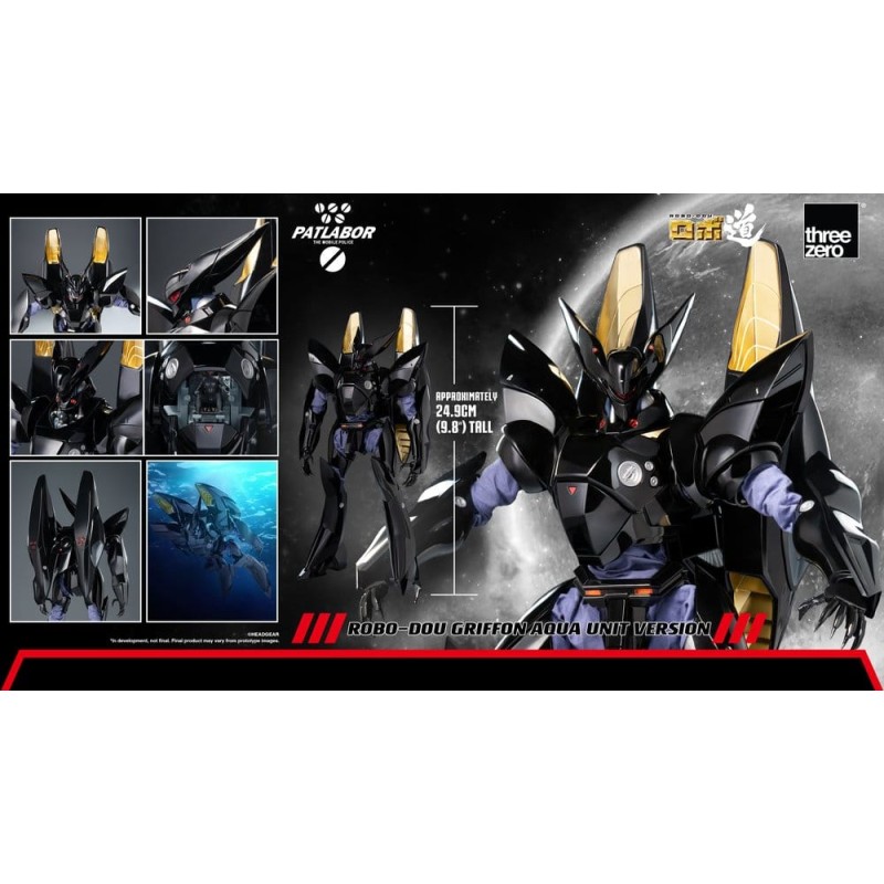 Mobile Police Patlabor Robo-Dou figurine 1/35 Griffon Aqua Unit Version 25 cm