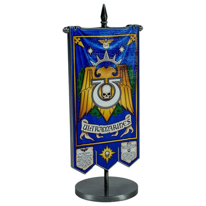 Warhammer 40,000 bannière de bureau Ultramarines Chapter