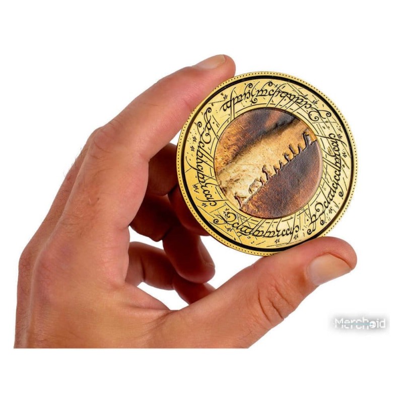 Lord of the Rings Coin with Display Stand The Fellowship