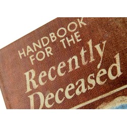 Beetlejuice Replica Box Handbook for the Recently Deceased