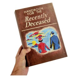 Beetlejuice Replica Box Handbook for the Recently Deceased
