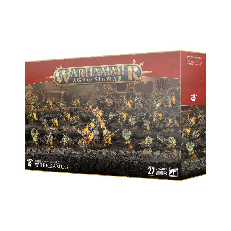 Warhammer Age Of Sigmar - Ironjawz : Battleforce : Wrekkamob | 5011921237760