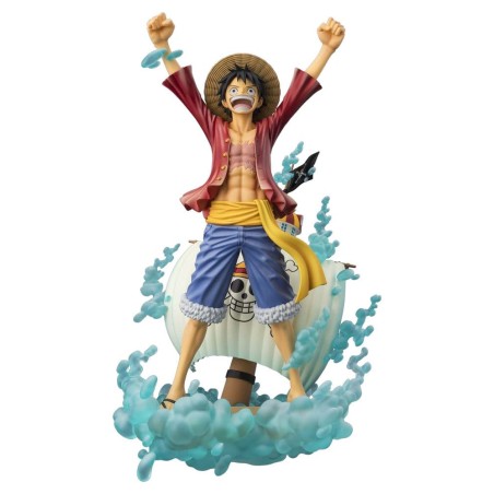 One Piece Figuarts ZERO (STARTune) PVC Figure Monkey D. Luffy -Setting out for the New World- 25 cm