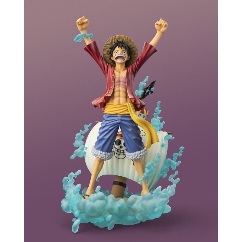 One Piece Figuarts ZERO (STARTune) PVC Figure Monkey D. Luffy -Setting out for the New World- 25 cm