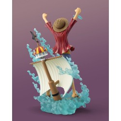 One Piece Figuarts ZERO (STARTune) PVC Figure Monkey D. Luffy -Setting out for the New World- 25 cm
