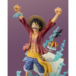 One Piece Figuarts ZERO (STARTune) PVC Figure Monkey D. Luffy -Setting out for the New World- 25 cm