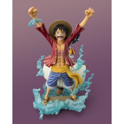 One Piece Figuarts ZERO (STARTune) PVC Figure Monkey D. Luffy -Setting out for the New World- 25 cm
