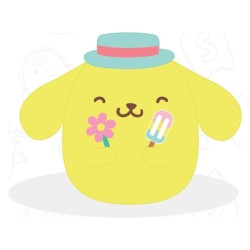 Sanrio Squishmallow peluche Hello Kitty and Friends Seize the Moment Pompompurin Popsicle 20 cm