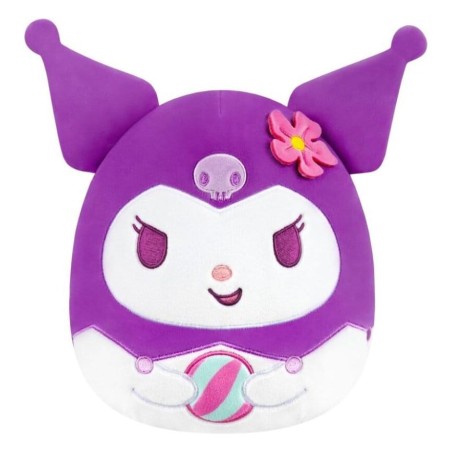 Sanrio Squishmallow Plush Figure Hello Kitty and Friends Seize the Moment Kuromi Beachball 20 cm