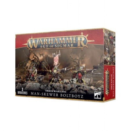Warhammer Age Of Sigmar - Orruk Warclans: Man-Skewer Boltboyz