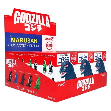 Godzilla Toho (Marusan) figurine Blind Box Wave 6 Display (12)