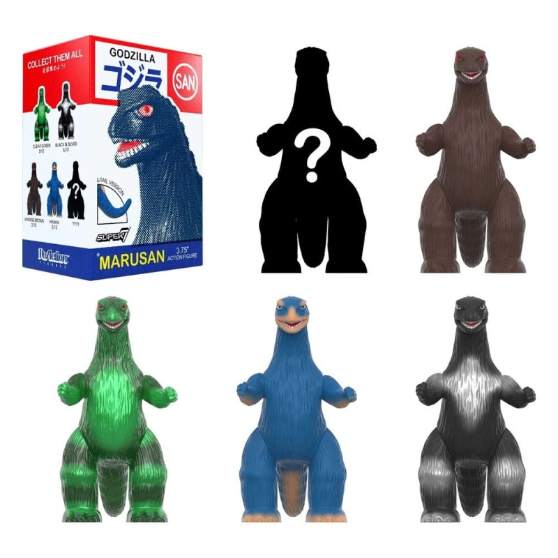 Godzilla Toho (Marusan) figurine Blind Box Wave 6 Display (12)