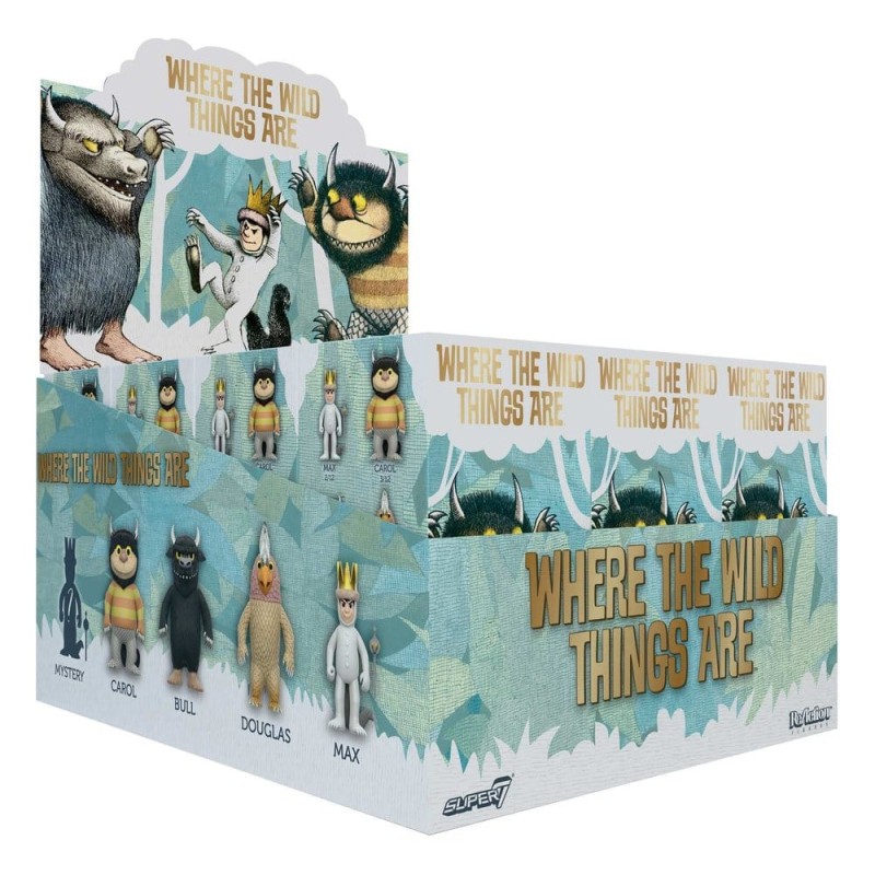 Where The Wild Things Are figurine Blind Box Wave 1 Display (12)