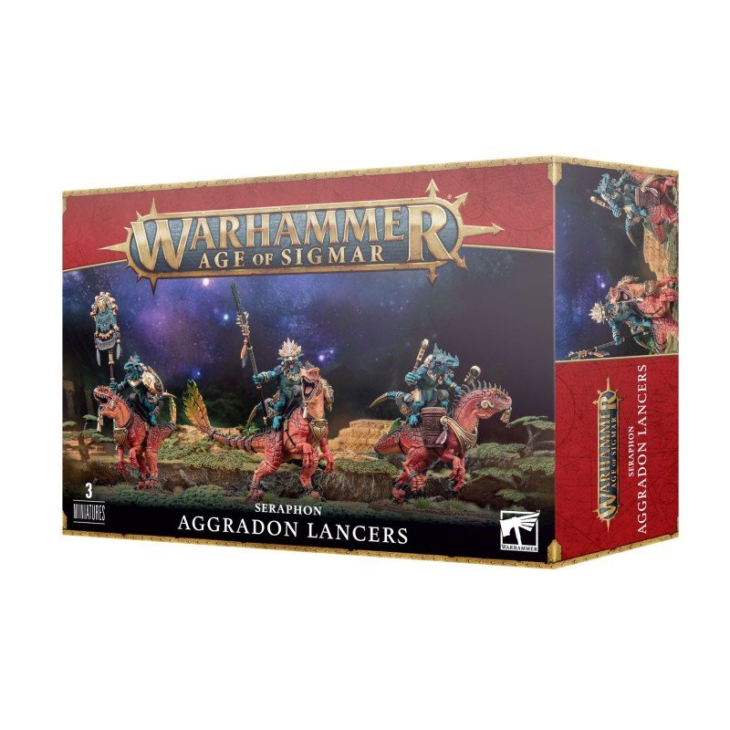 Warhammer Age of Sigmar - Seraphon : Lancier Aggradon | 5011921182237