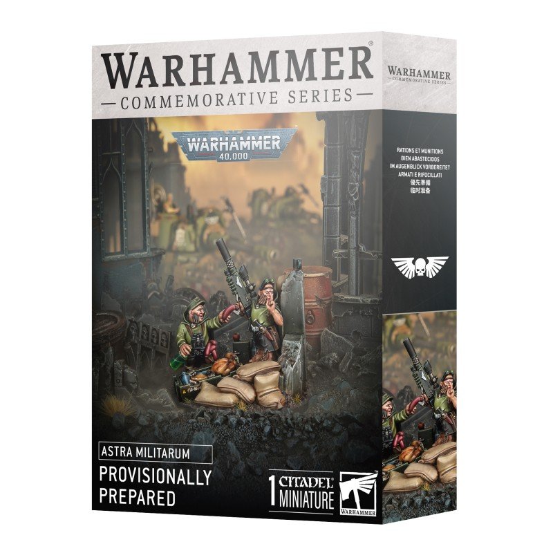 Warhammer 40,000 - Astra Militarum : Provisionally Prepared | 5011921215461