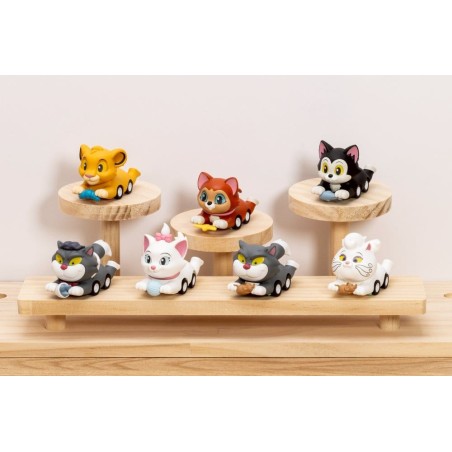 Disney Cats Mini Egg Attack Minifigurines Pounce & Go Series Blind Box 8 cm Assortiment (6)