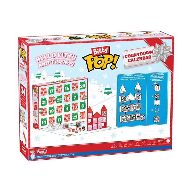 Hello Kitty Bitty POP! calendrier de l´avent 24 Day Countdown