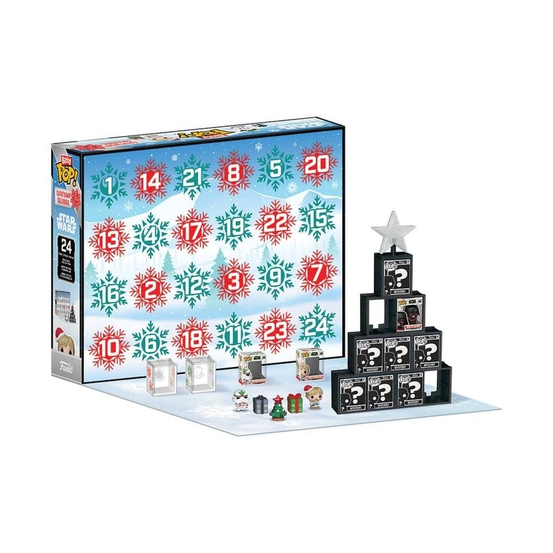 Star Wars Bitty POP! calendrier de l´avent 24 Day Countdown