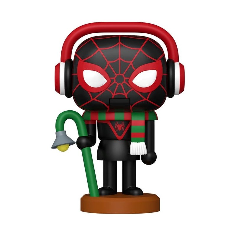 Marvel POP! Vinyl Figure : Holiday S6- Miles(NTKR) 9 cm