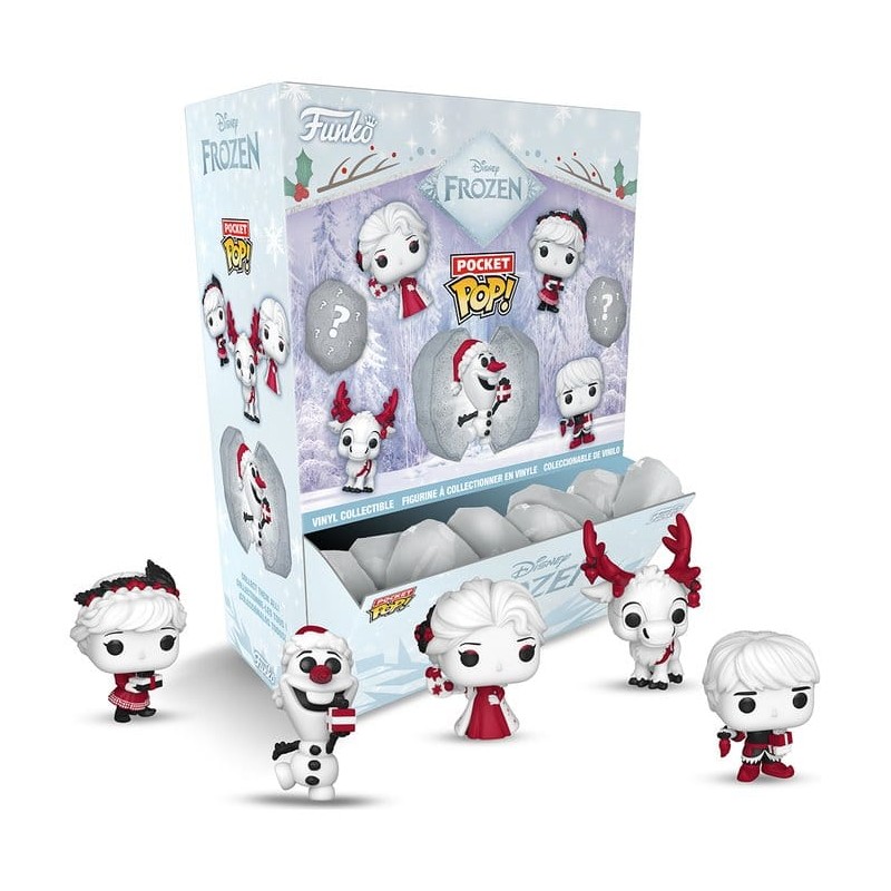 La Reine des neiges présentoir figurines Pocket POP! Vinyl Snowballs 4 cm (12)