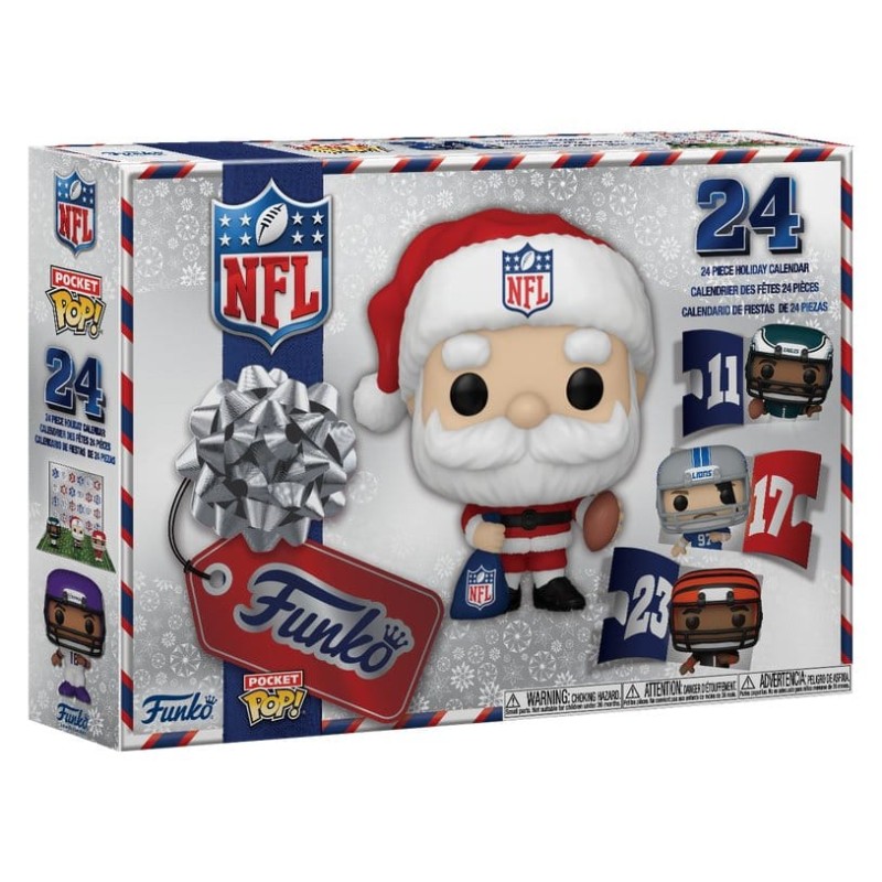 NFL Pocket POP! calendrier de l´avent 24 Day Countdown