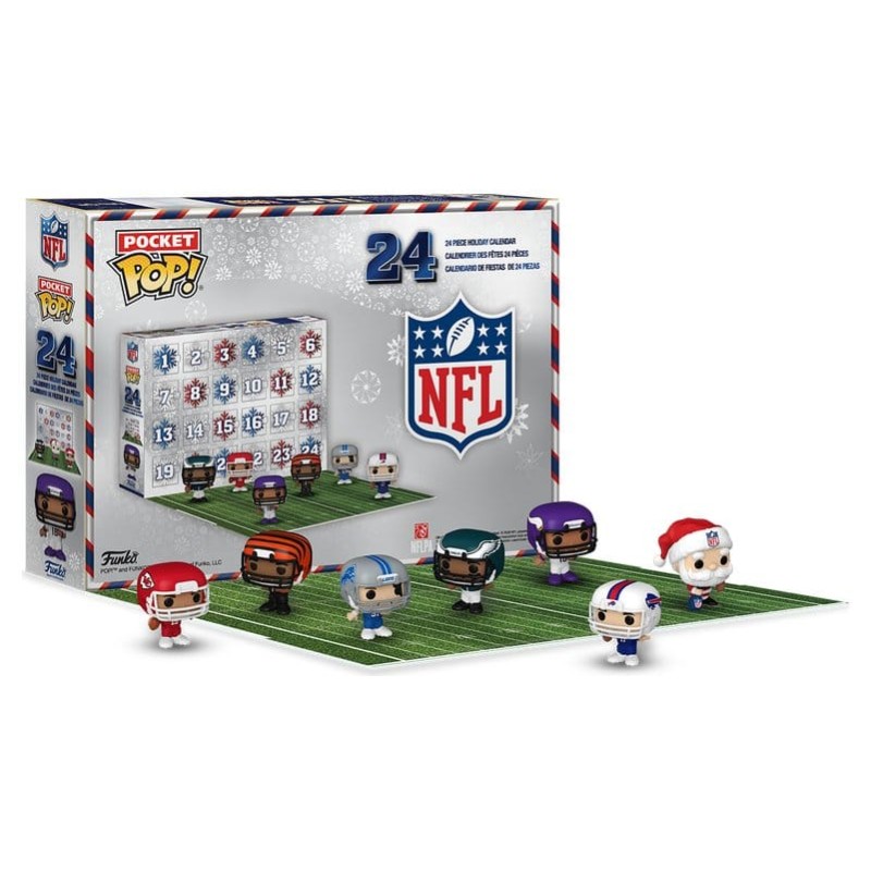 NFL Pocket POP! calendrier de l´avent 24 Day Countdown