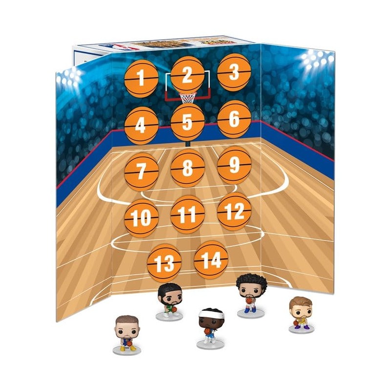 NBA Pocket POP! 14 Day Advent Calendar Countdown