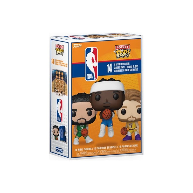 NBA Pocket POP! calendrier de l´avent 14 day Countdown