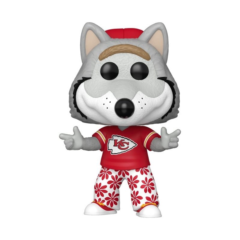 NFL POP! Vinyl Figure Mascots: Chiefs- Wolf 9 cm