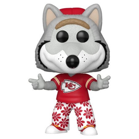 NFL POP! Vinyl figurine Mascots: Chiefs- Wolf 9 cm
