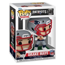 NFL POP! Vinyl figurine Drake Maye 9 cm