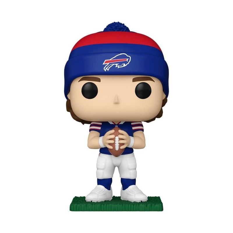 NFL POP! Vinyl figurine : Bills- Josh Allen (Beanie) 9 cm