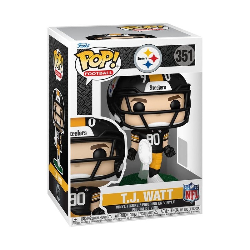 NFL POP! Vinyl figurine : Steelers- T.J. Watt 9 cm
